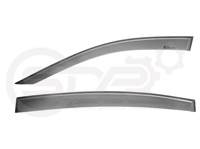 2020-UP CADILLAC CT5 & CT5-V | SMOKE TINTED SIDE VENT WINDOW RAIN DEFLECTORS